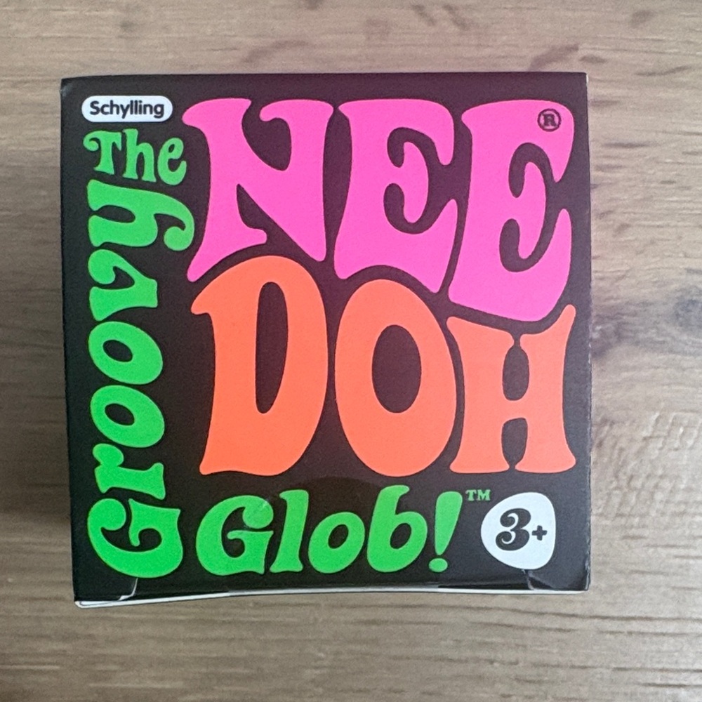 Schylling Nee Doh Groovy Glob Sensory Toy - Pink, Sugar axolotl & new sugar dump